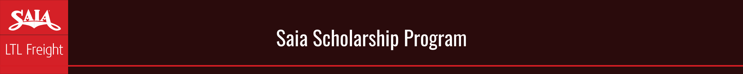 Saia Scholarship Program logo